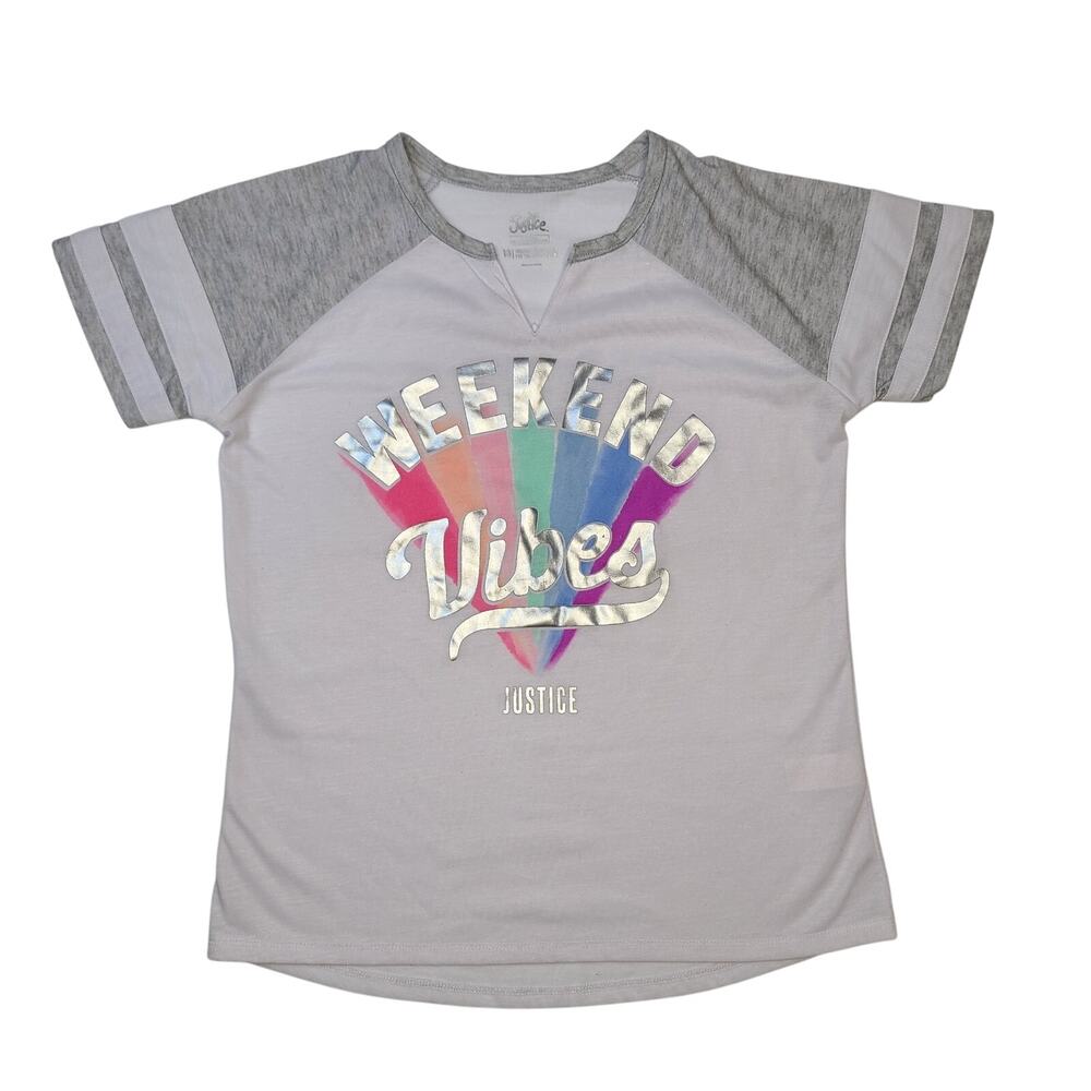 Justice Girl's Size 10 Weekend Vibes Sleepwear Top